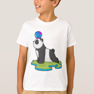Camiseta Panda na Malhação de Yoga
