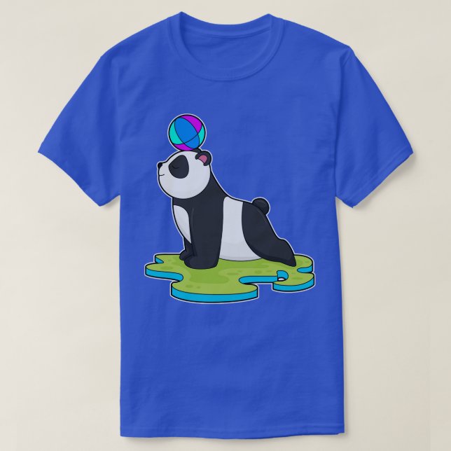 Camiseta Panda na Malhação de Yoga (Frente do Design)