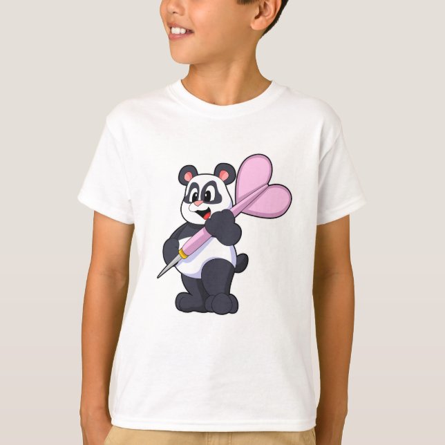 Camiseta Panda nas Trevas com Dart (Frente)