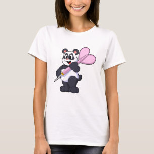 Camiseta Panda nas Trevas com Dart