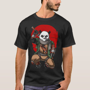Camiseta Panda Ninja Samurai