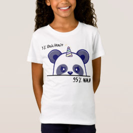 Camiseta Panda Ninja Unicórnio