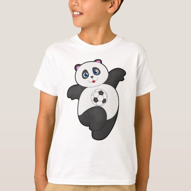 Camiseta Panda no Esporte do Futebol (Frente)
