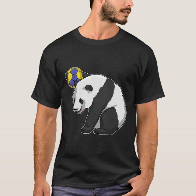 Camiseta Panda no Esporte Handebol (Frente)