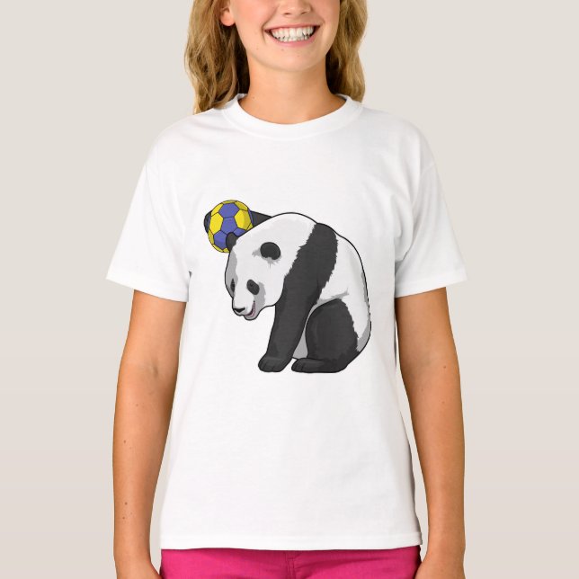 Camiseta Panda no Esportes de Andebol (Frente)