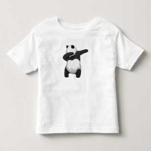 Camiseta Panda no Hip Hop Dance Dab