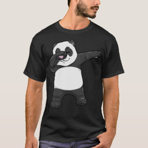 Camiseta Panda no Hip Hop Dance Dab 1