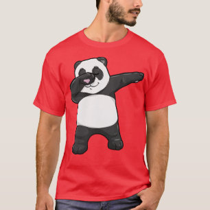 Camiseta Panda no Hip Hop Dance Dab 2