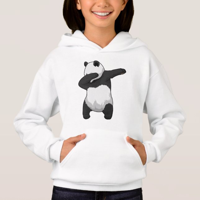Camiseta Panda no laboratório de dança de salto (Frente)