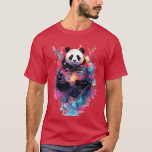 Camiseta Panda Paint