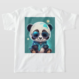 Camiseta "Panda Paloza: Adorável Tee para Pequenos!"