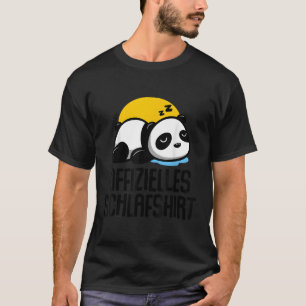 Camiseta Panda Panda Bear Sleep Oficial