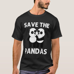 Camiseta Panda Para Animais Da Floresta Chinesa De Pandas G