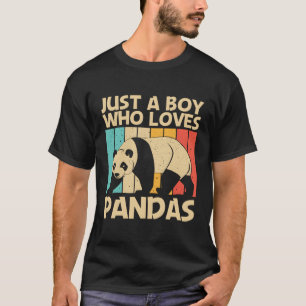 Camiseta Panda Para Animais De Urso Panda