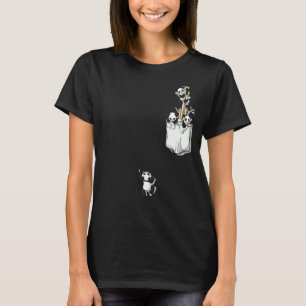 Camiseta Panda Para Homens Meninos Meninas Urso De Panda