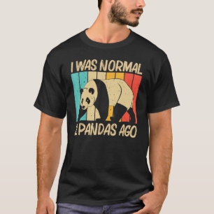 Camiseta Panda Para Homens, Panda Bear Animal 1