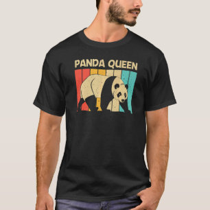 Camiseta Panda Para Mulheres Meninas Panda Bear Animal