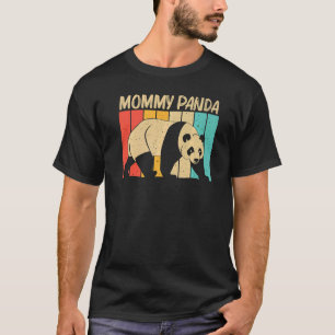 Camiseta Panda Para Mulheres Meninas Panda Bear Animal