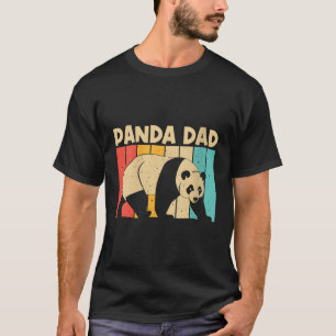 Camiseta Panda Para Pai Padre Panda Bear Animal
