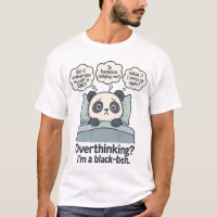 Panda Pensativo Engraçado Cartoon Ansiedade