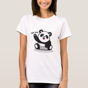 Camiseta panda pequeno fofo