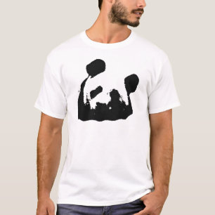 Camiseta Panda Pop de Arte Negra