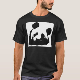 Camiseta Panda Pop de Arte Negra