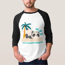 Panda preguiçoso fofo