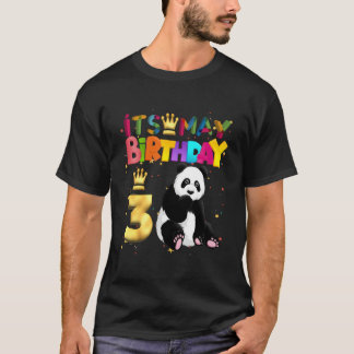 Camiseta Panda Py Animal 3Th Panda