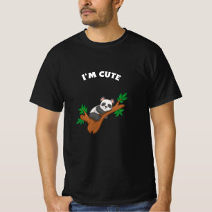 Camiseta Panda Relaxing - Eu sou bonito