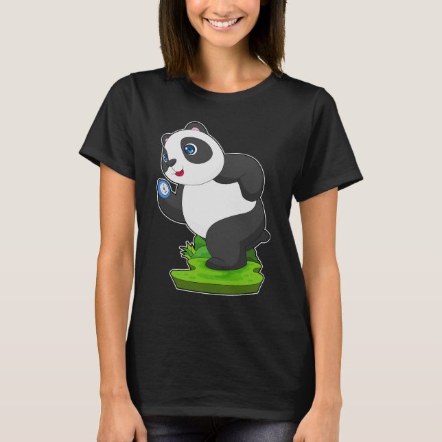 Camiseta Panda Runner Stopwatch Running (Frente)