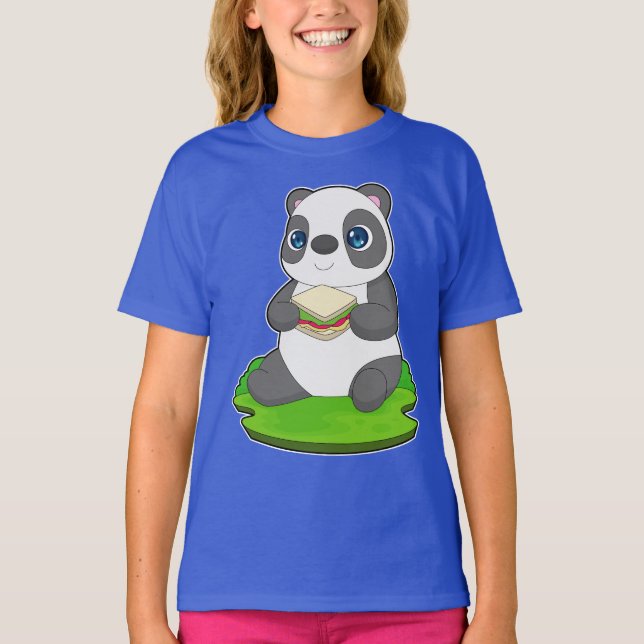 Camiseta Panda Sandwich (Frente)