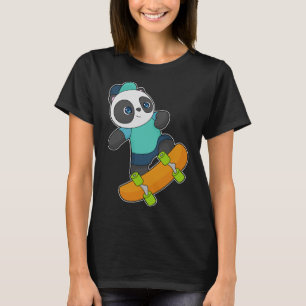 Camiseta Panda Skater Skateboard