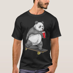 Camiseta Panda Skater Skateboard