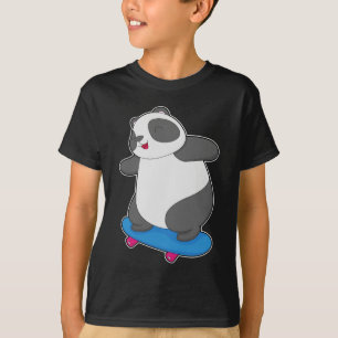 Camiseta Panda Skater Skateboard