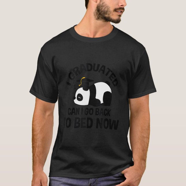 Camiseta Panda Sleeg Que Formei Posso Voltar Para A Cama Ag (Frente)