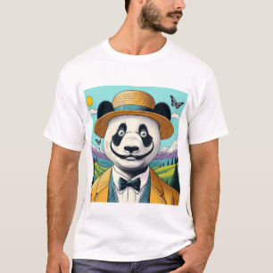 Camiseta Panda Surrealismo