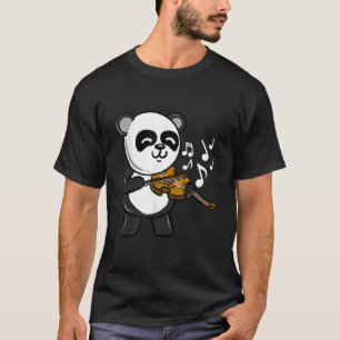 Camiseta Panda Tocando Violino