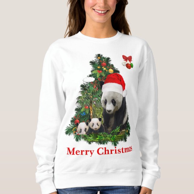 Camiseta Panda ursa Natal (Frente)