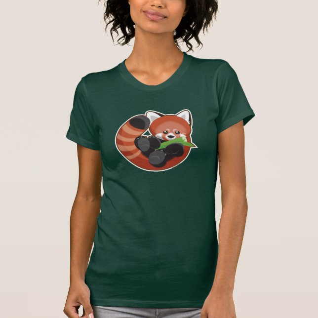 Camiseta Panda vermelha (Frente)