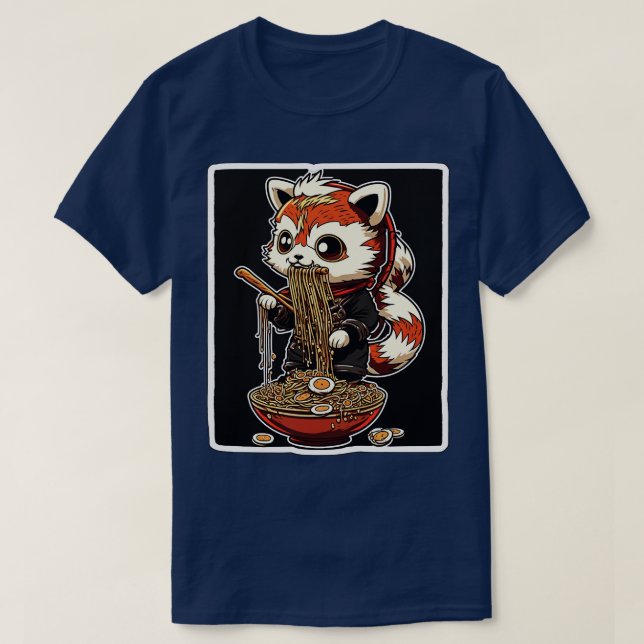 Camiseta Panda Vermelha3 (Frente do Design)