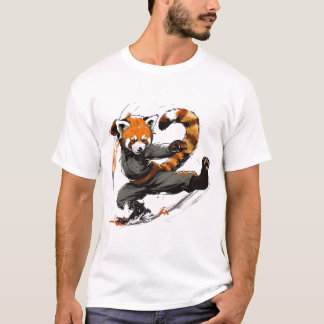 Camiseta Panda Vermelha Alta
