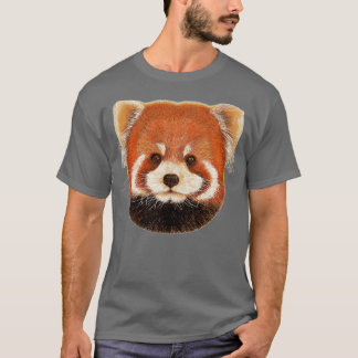 Camiseta Panda vermelha-branca 20