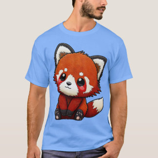 Camiseta Panda vermelha-branca 21