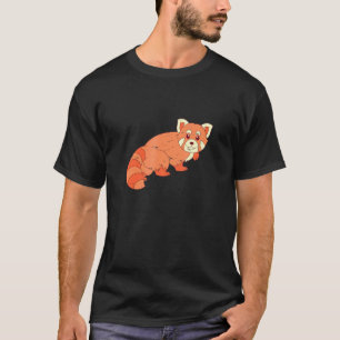 Camiseta Panda Vermelha Chinesa Floresta Animal China Verme