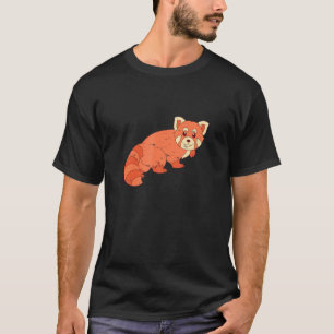 Camiseta Panda Vermelha Chinesa Floresta Animal China Verme