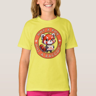 Camiseta Panda Vermelha Incrível