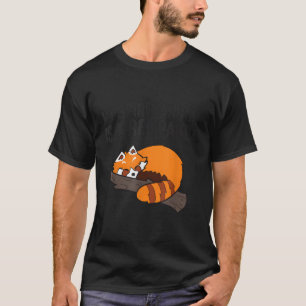 Camiseta Panda Vermelha Meu Animal Espírito É Um Panda Verm