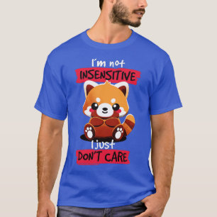 Camiseta Panda vermelha não sensível