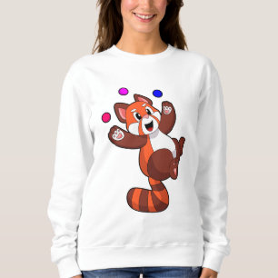 Camiseta Panda vermelha no Juggle Circus.PNG
